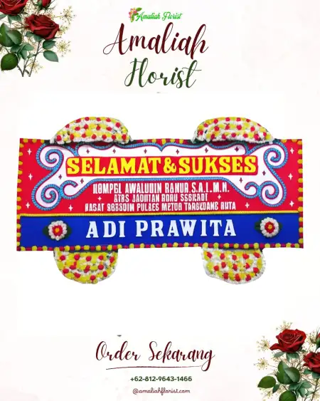 Papan Bunga Ucapan Selamat Selat Lancang
